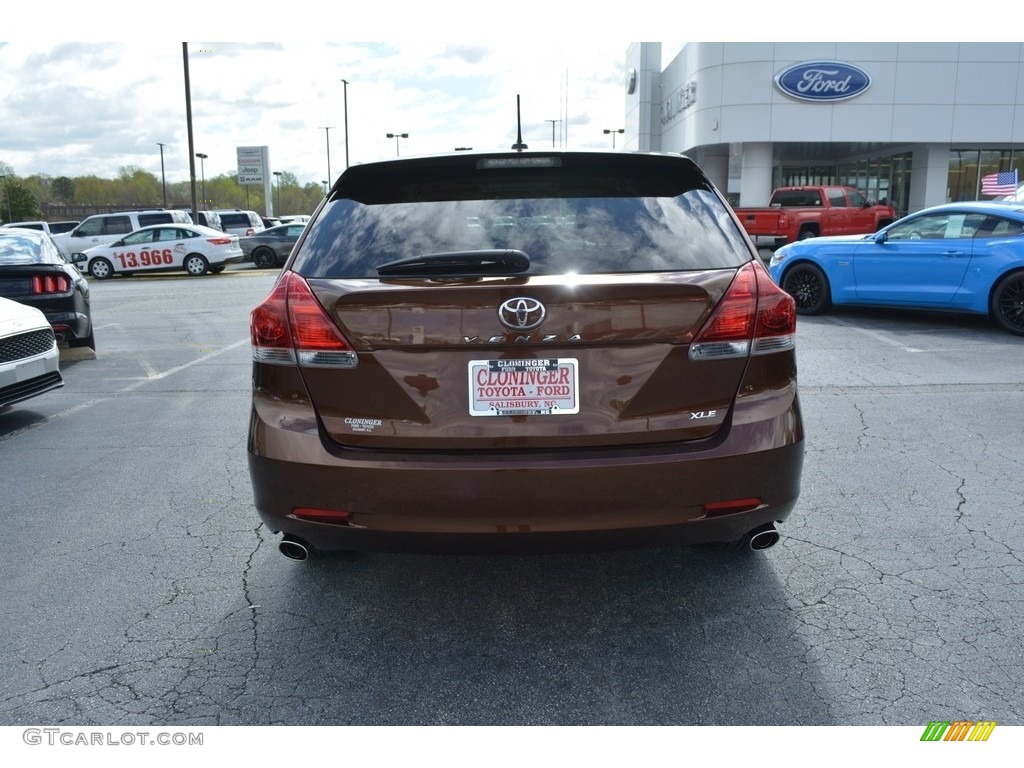2014 Venza XLE - Sunset Bronze Mica / Ivory photo #4