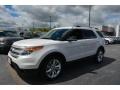 2014 Oxford White Ford Explorer XLT  photo #6