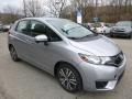 Lunar Silver Pearl 2017 Honda Fit EX Exterior