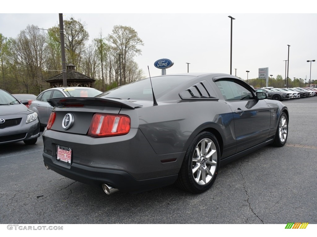 2011 Mustang V6 Premium Coupe - Sterling Gray Metallic / Charcoal Black photo #3