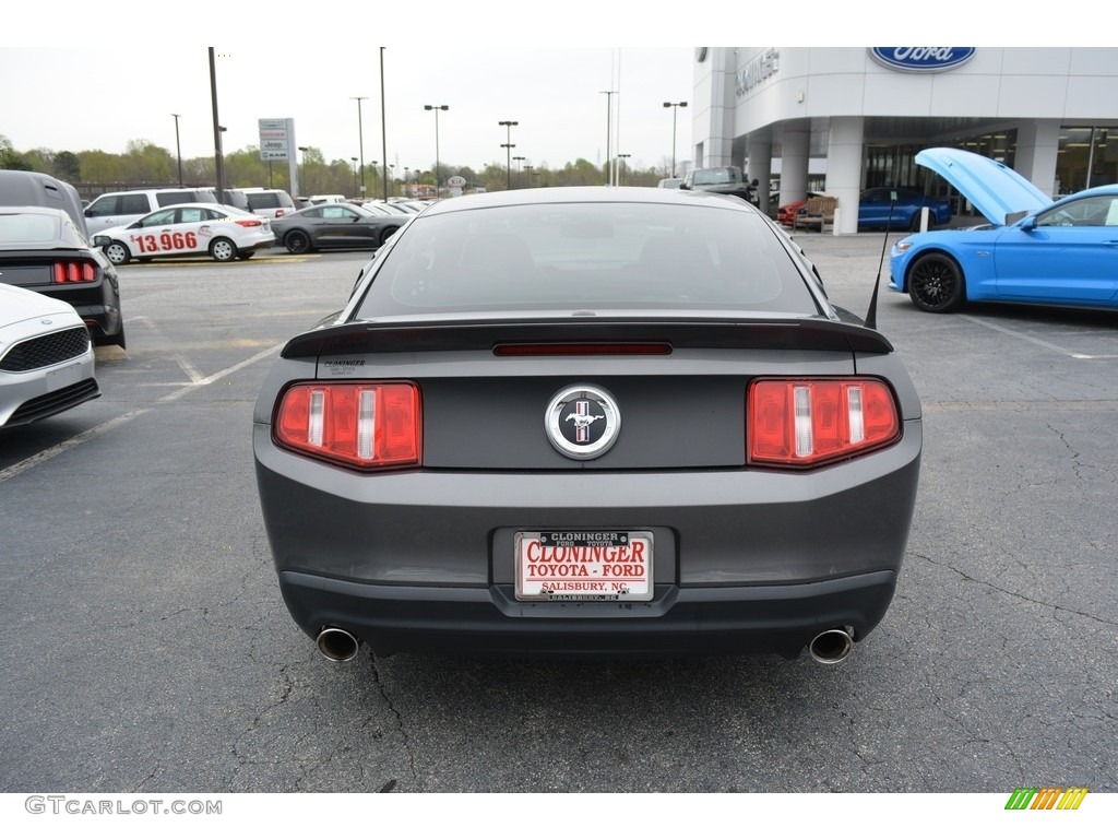 2011 Mustang V6 Premium Coupe - Sterling Gray Metallic / Charcoal Black photo #4