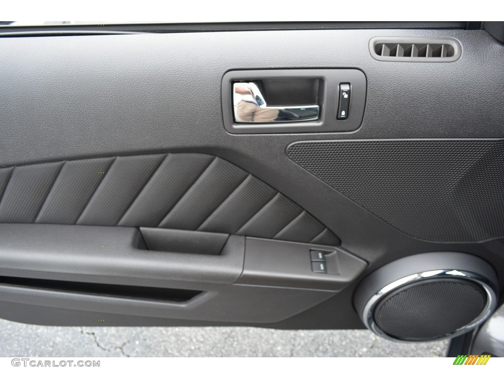 2011 Mustang V6 Premium Coupe - Sterling Gray Metallic / Charcoal Black photo #9