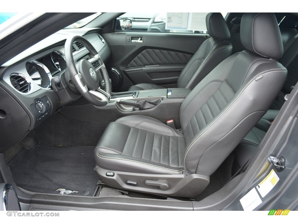 2011 Mustang V6 Premium Coupe - Sterling Gray Metallic / Charcoal Black photo #10