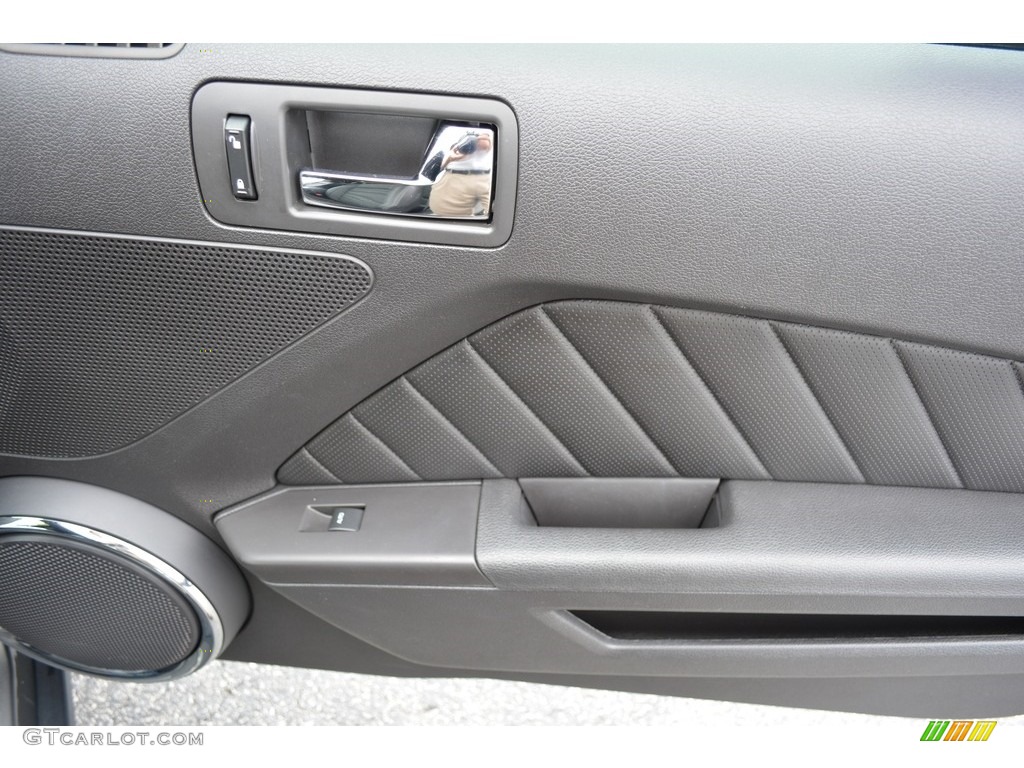 2011 Mustang V6 Premium Coupe - Sterling Gray Metallic / Charcoal Black photo #13
