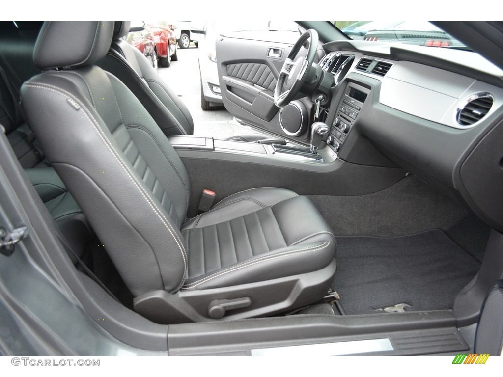 2011 Mustang V6 Premium Coupe - Sterling Gray Metallic / Charcoal Black photo #14