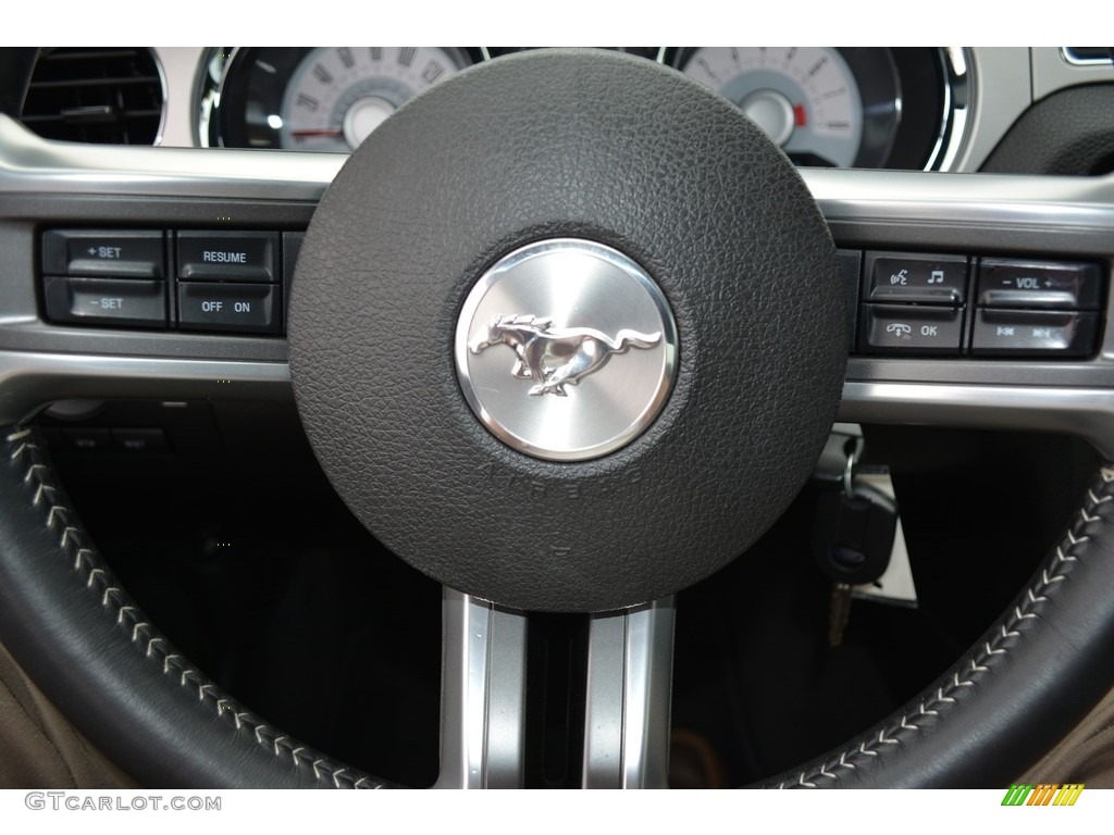 2011 Mustang V6 Premium Coupe - Sterling Gray Metallic / Charcoal Black photo #19
