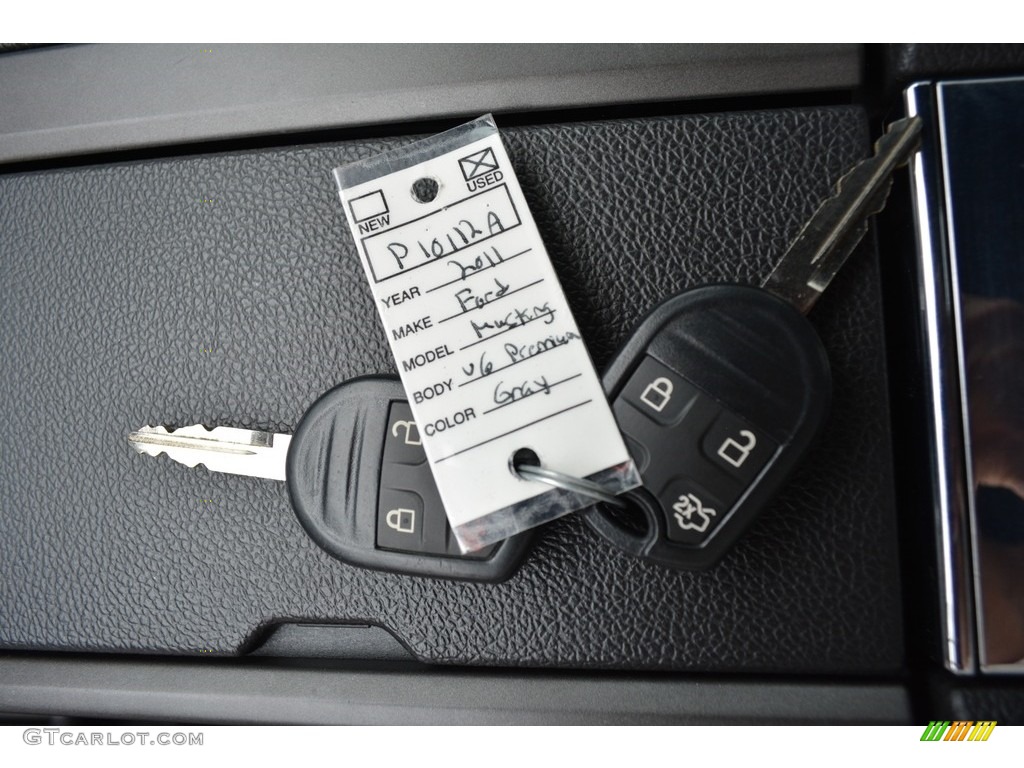 2011 Mustang V6 Premium Coupe - Sterling Gray Metallic / Charcoal Black photo #22