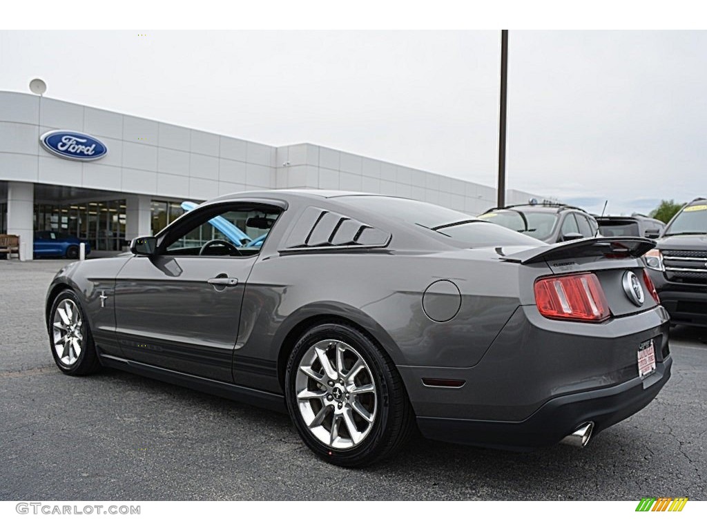 2011 Mustang V6 Premium Coupe - Sterling Gray Metallic / Charcoal Black photo #23