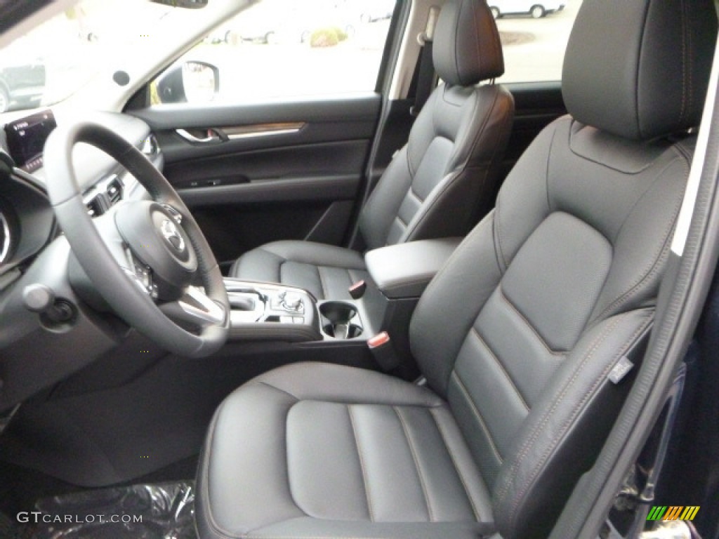 Black Interior 2017 Mazda CX-5 Grand Touring AWD Photo #119707869