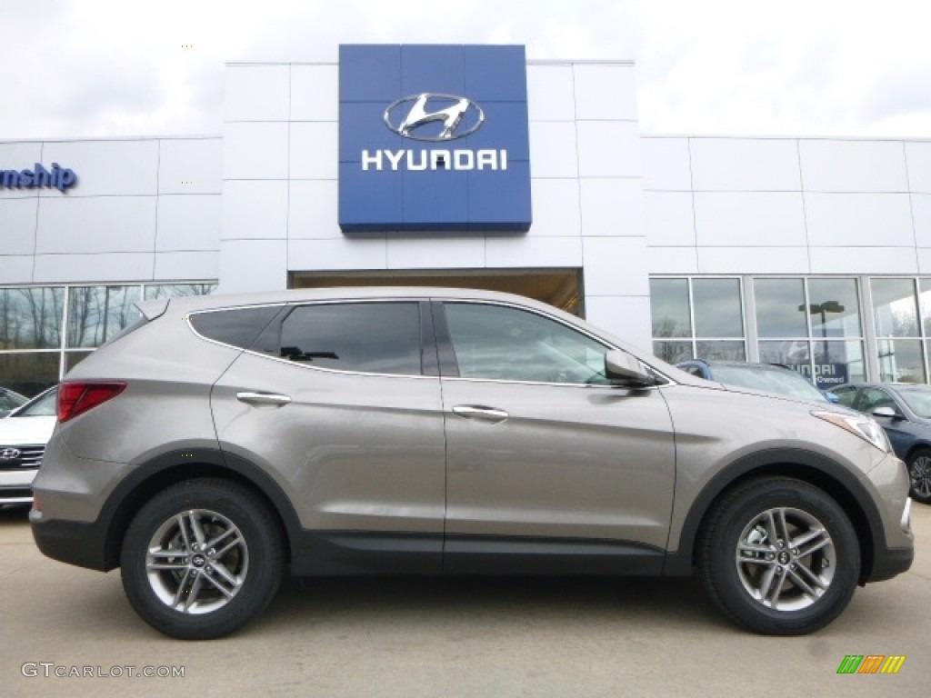 Mineral Gray Hyundai Santa Fe Sport