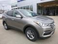 2017 Mineral Gray Hyundai Santa Fe Sport AWD  photo #3