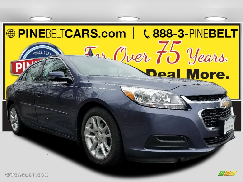 2014 Malibu LT - Atlantis Blue Metallic / Jet Black/Titanium photo #1