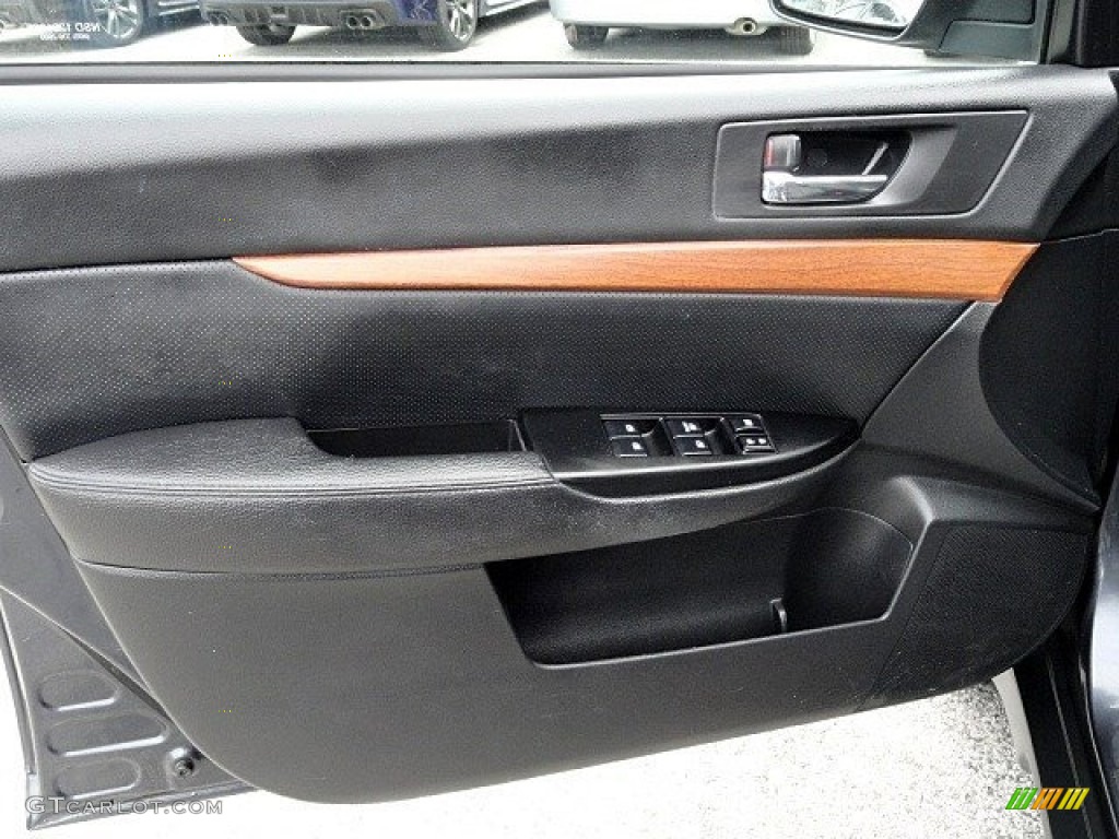 2013 Outback 2.5i Limited - Graphite Gray Metallic / Off Black Leather photo #14