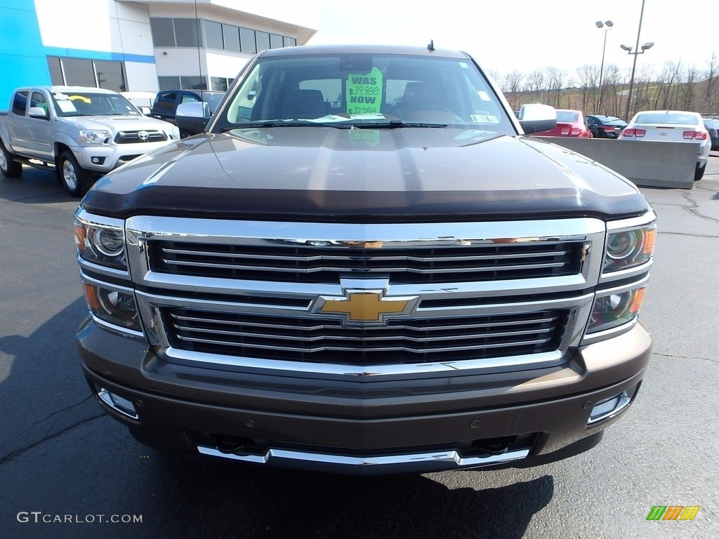 2014 Silverado 1500 High Country Crew Cab 4x4 - Brownstone Metallic / High Country Saddle photo #12