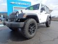 Bright White - Wrangler Willys Wheeler 4x4 Photo No. 2