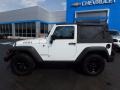 Bright White - Wrangler Willys Wheeler 4x4 Photo No. 4