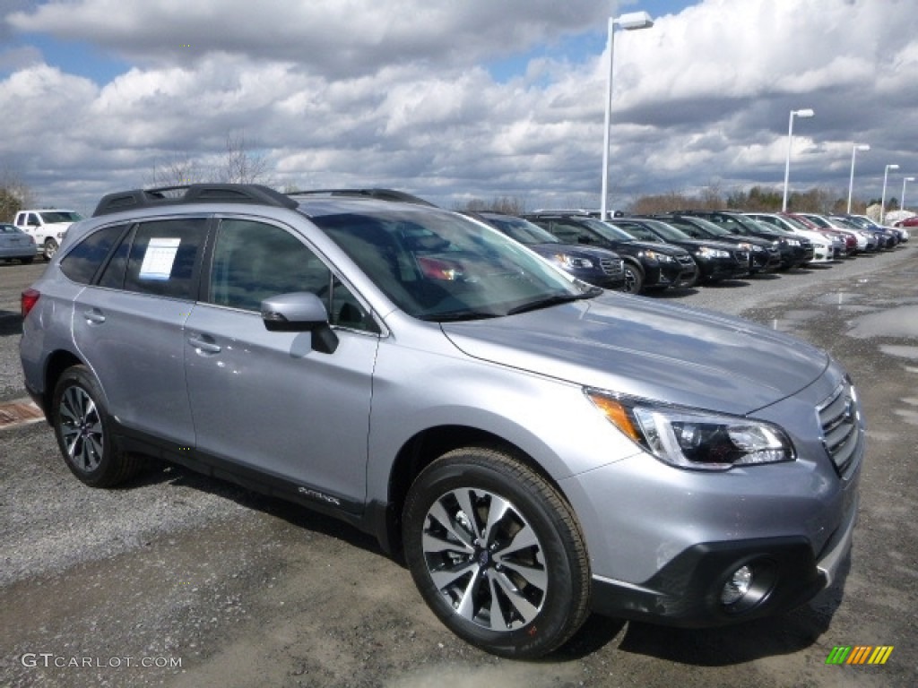 2017 Outback 3.6R Limited - Ice Silver Metallic / Slate Black photo #1