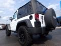 2015 Bright White Jeep Wrangler Willys Wheeler 4x4  photo #7