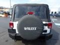 2015 Bright White Jeep Wrangler Willys Wheeler 4x4  photo #8