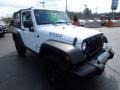 2015 Bright White Jeep Wrangler Willys Wheeler 4x4  photo #14