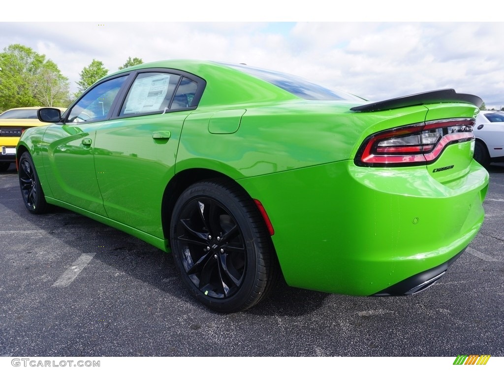 2017 Charger SE - Green Go / Black photo #2