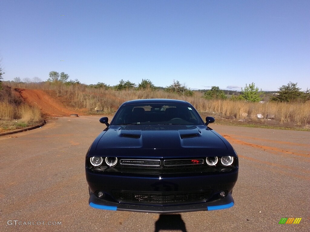 2017 Challenger R/T Scat Pack - Contusion Blue / Black photo #3