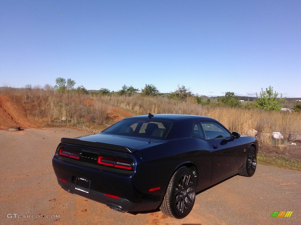2017 Challenger R/T Scat Pack - Contusion Blue / Black photo #6