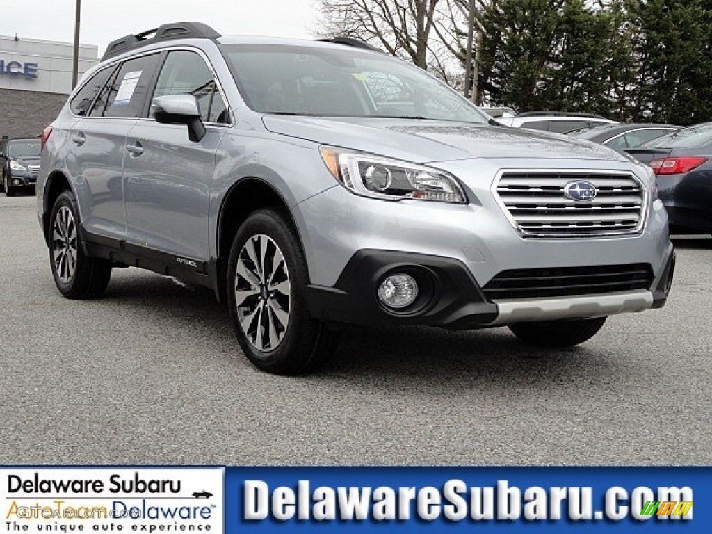 2017 Outback 2.5i Limited - Ice Silver Metallic / Slate Black photo #1