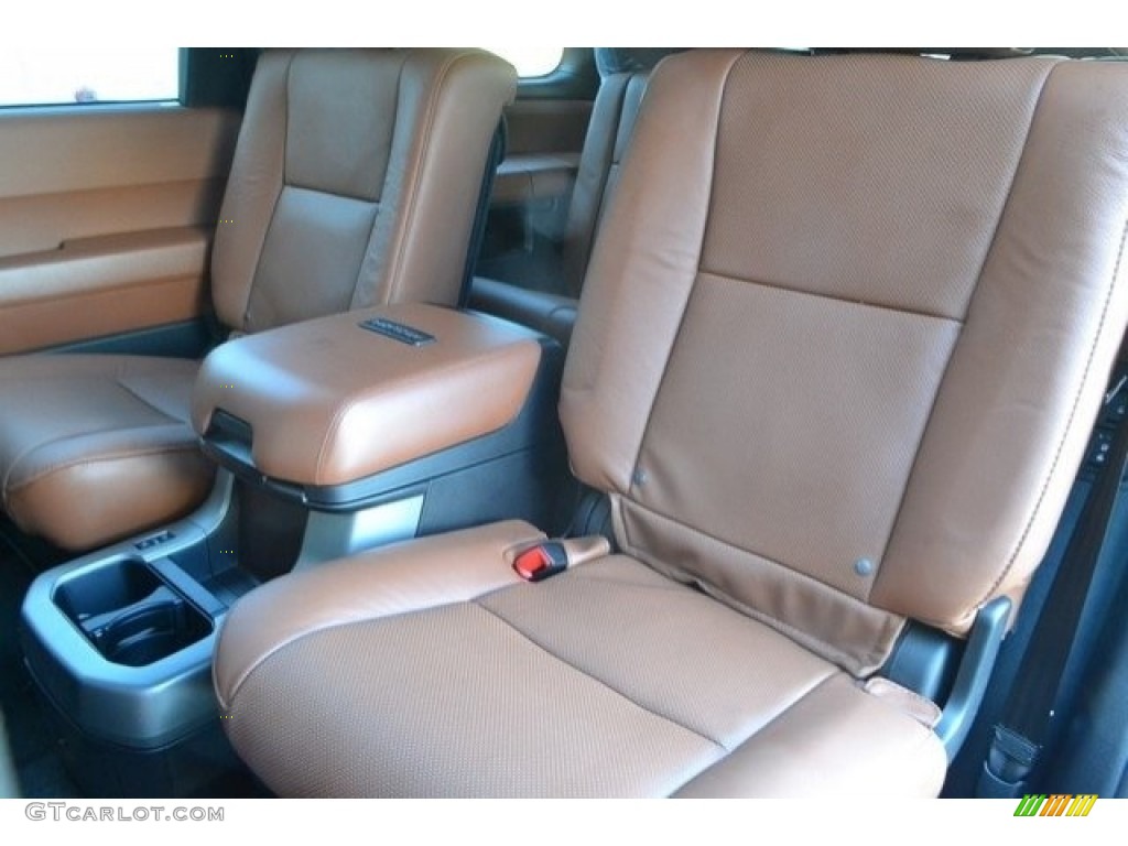 Red Rock/Black Interior 2017 Toyota Sequoia Platinum 4x4 Photo #119716920
