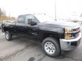 2017 Black Chevrolet Silverado 2500HD Work Truck Double Cab 4x4  photo #8