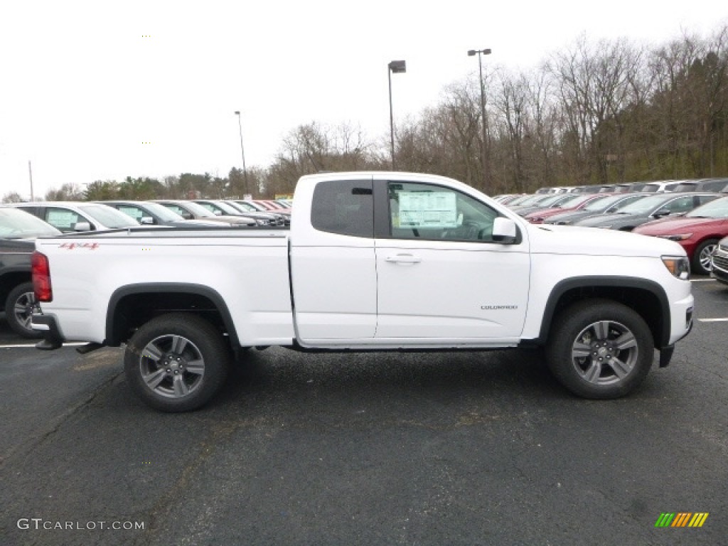 Summit White 2017 Chevrolet Colorado WT Extended Cab 4x4 Exterior Photo #119717547