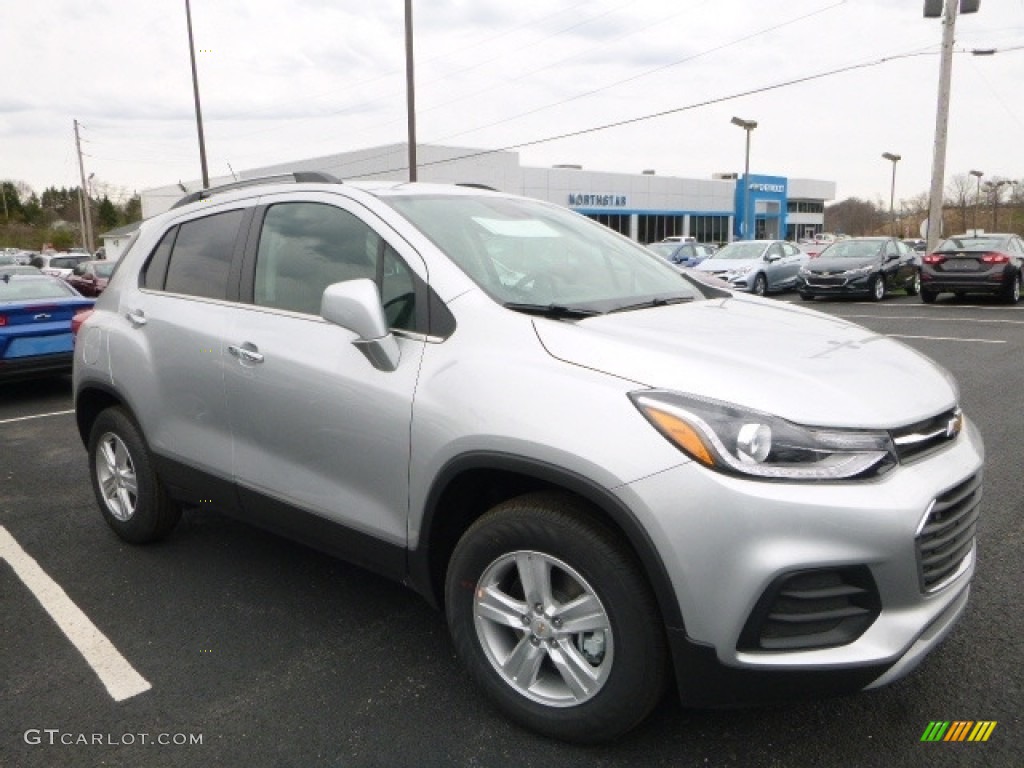 Silver Ice Metallic 2017 Chevrolet Trax LT AWD Exterior Photo #119717772