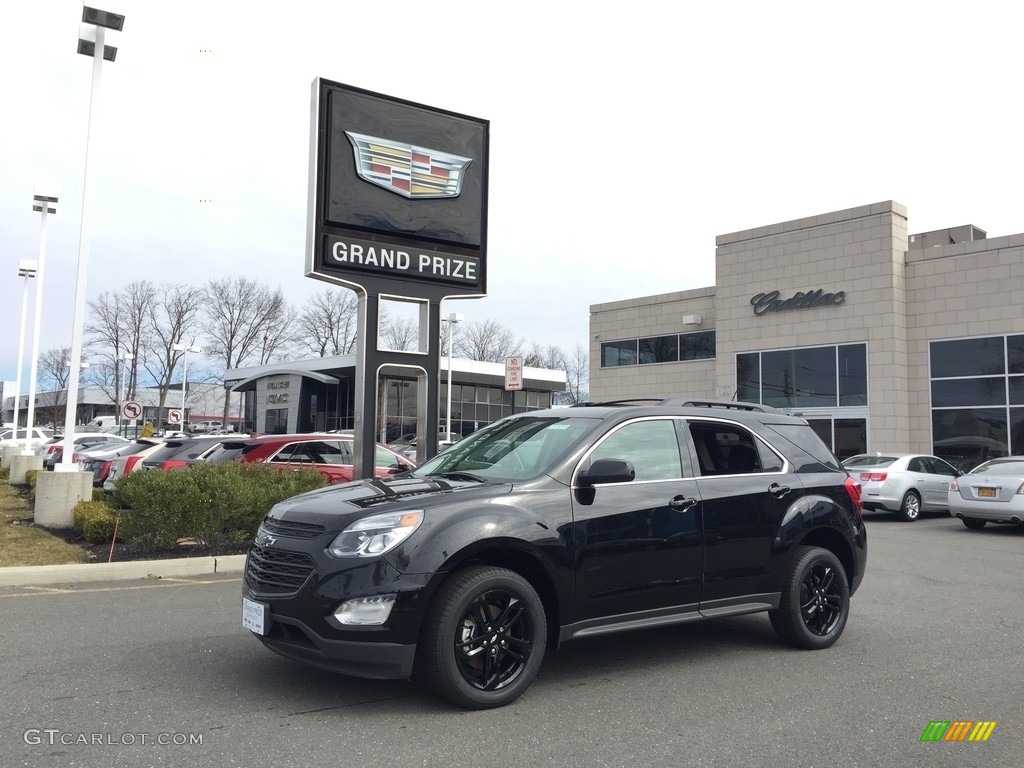 2017 Equinox LT AWD - Mosaic Black Metallic / Jet Black photo #1