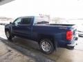 2017 Deep Ocean Blue Metallic Chevrolet Silverado 1500 LT Crew Cab 4x4  photo #4