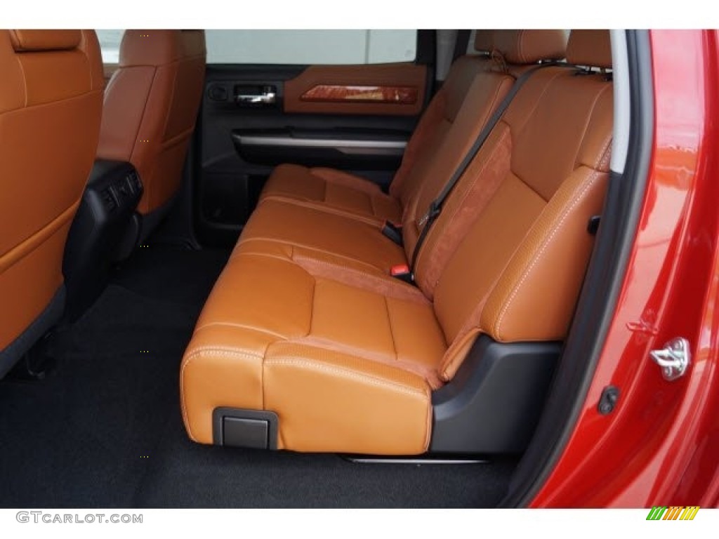 2017 Toyota Tundra 1794 CrewMax 4x4 Rear Seat Photo #119720173