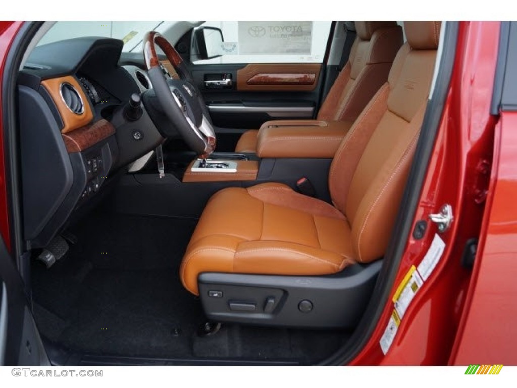 2017 Toyota Tundra 1794 CrewMax 4x4 Front Seat Photo #119720233