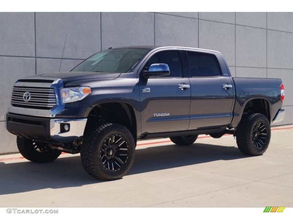 Magnetic Gray Metallic 2017 Toyota Tundra Limited CrewMax 4x4 Exterior Photo #119720702