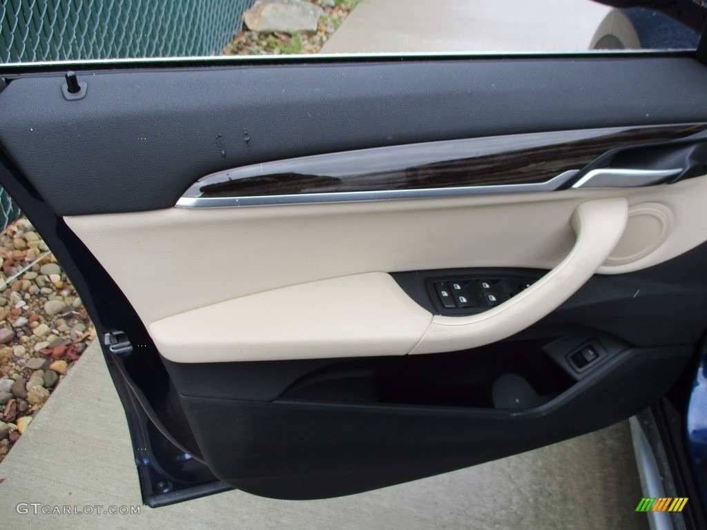2017 X1 xDrive28i - Mediterranean Blue Metallic / Canberra Beige photo #10