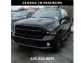 2017 Brilliant Black Crystal Pearl Ram 1500 Express Quad Cab 4x4  photo #1