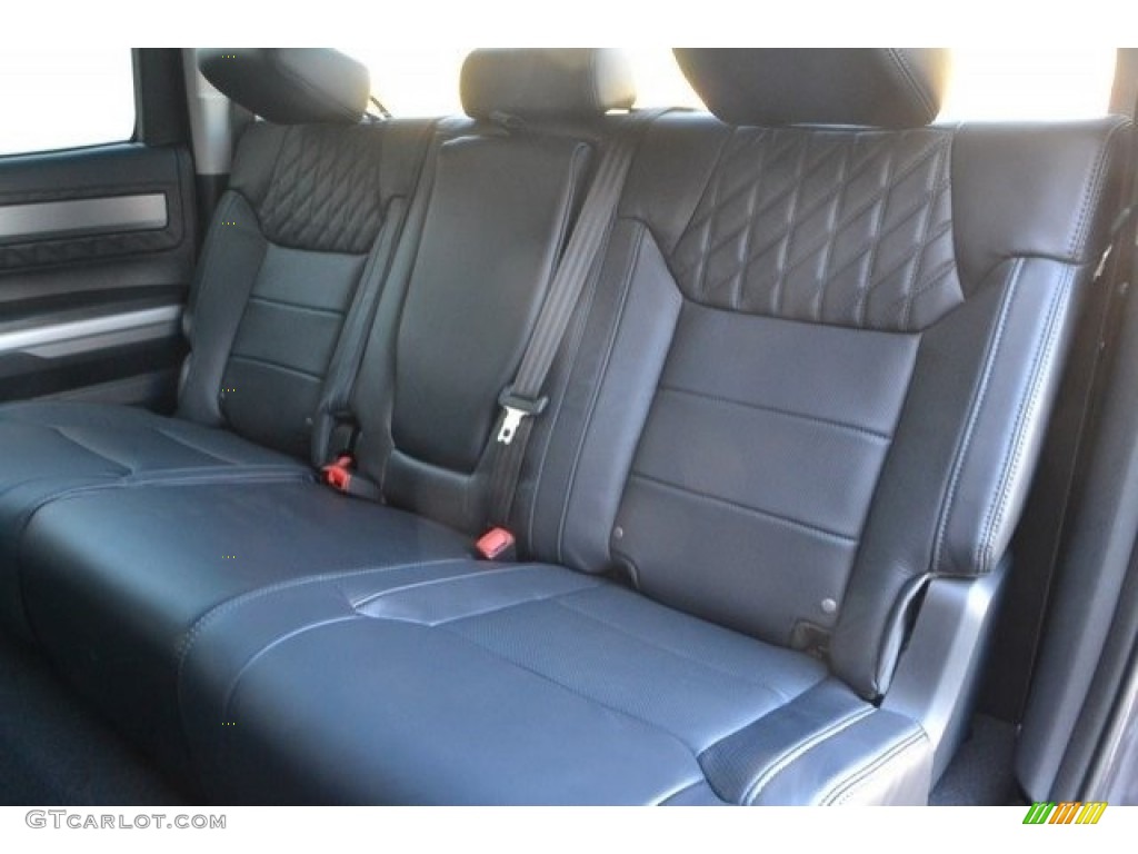 2017 Toyota Tundra Platinum CrewMax 4x4 Rear Seat Photos