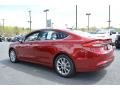 2017 Ruby Red Ford Fusion SE  photo #21