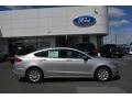 2017 Ingot Silver Ford Fusion S  photo #2