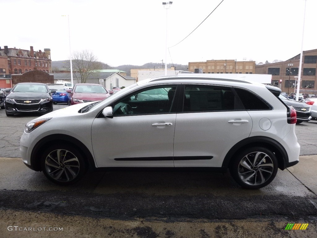 Snow White Pearl 2017 Kia Niro Touring Hybrid Exterior Photo #119721826