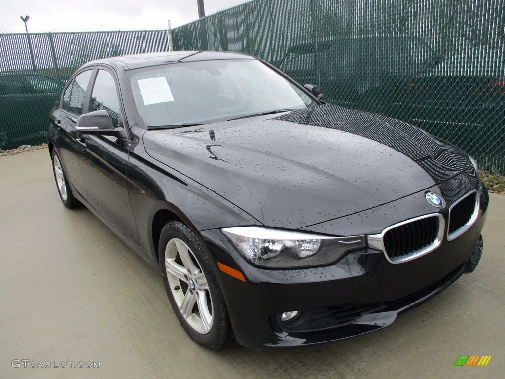 2014 3 Series 328i xDrive Sedan - Jet Black / Black photo #5