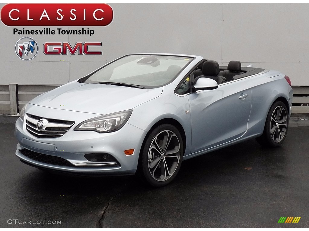 2017 Cascada Premium - Flip Chip Silver Metallic / Jet Black photo #1