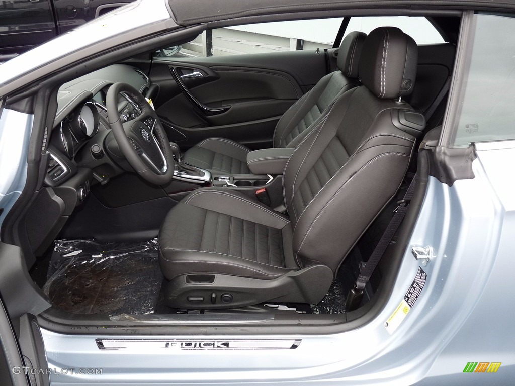 Jet Black Interior 2017 Buick Cascada Premium Photo #119722861