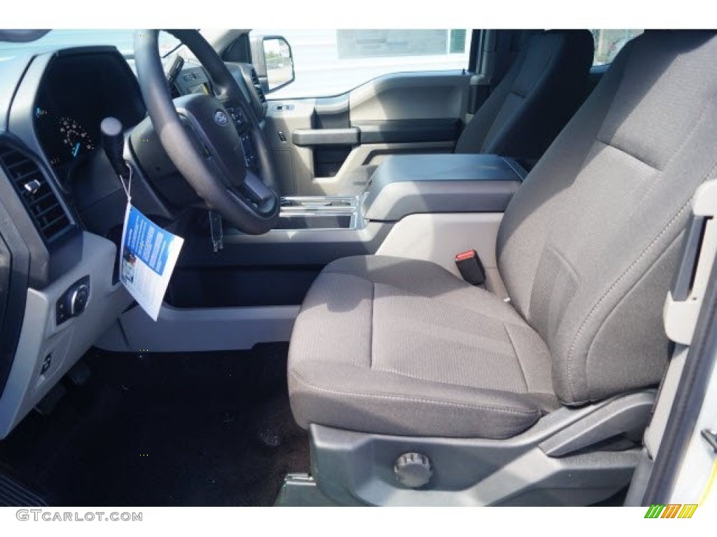 2017 F150 XL SuperCab - Ingot Silver / Black photo #12