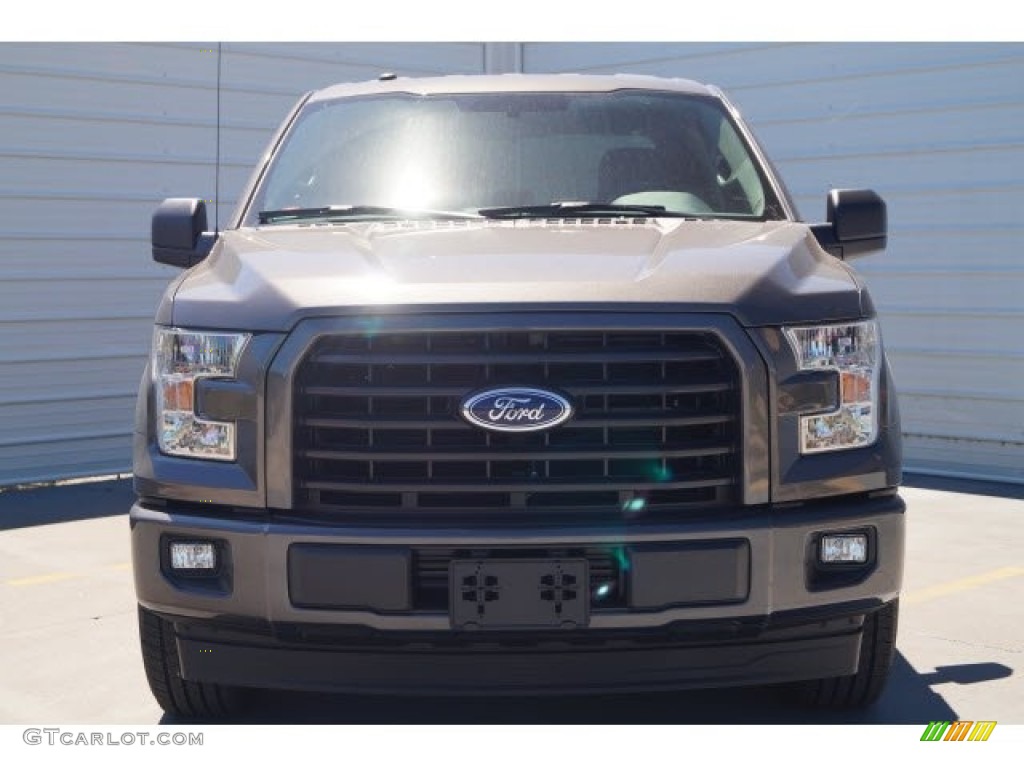 2017 F150 XL SuperCrew - Magnetic / Black photo #2