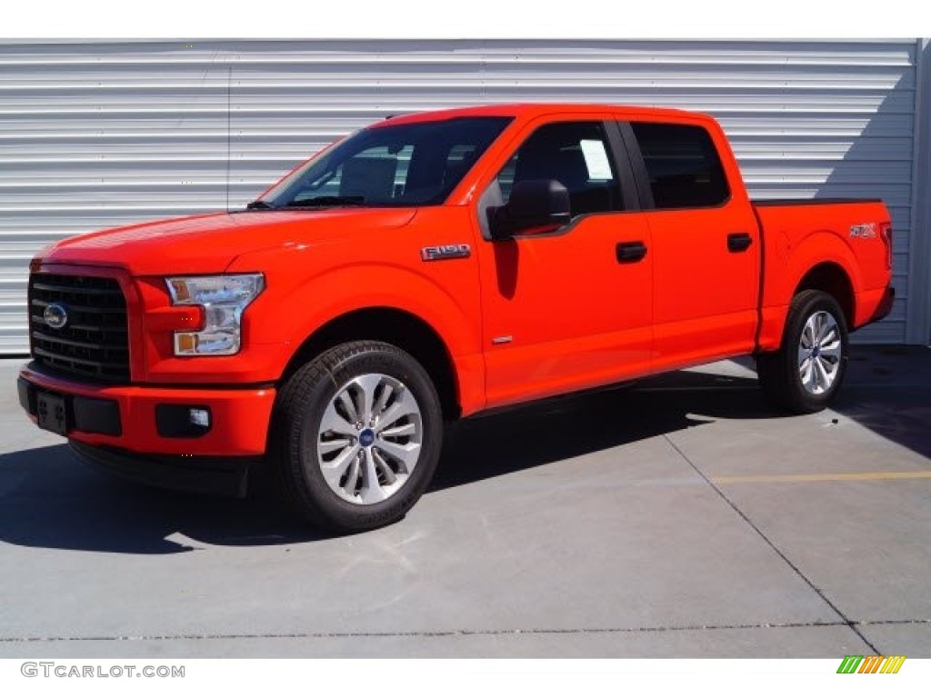 Race Red 2017 Ford F150 XL SuperCrew Exterior Photo #119723722