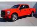 2017 Race Red Ford F150 XL SuperCrew  photo #3